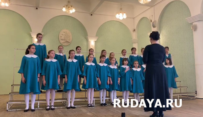 Концертные платья для хора девочек школа Молчанова
